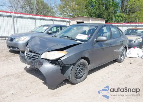 2007 Hyundai Elantra Gl from USA, damaged, VIN KMHDT46D77U259299